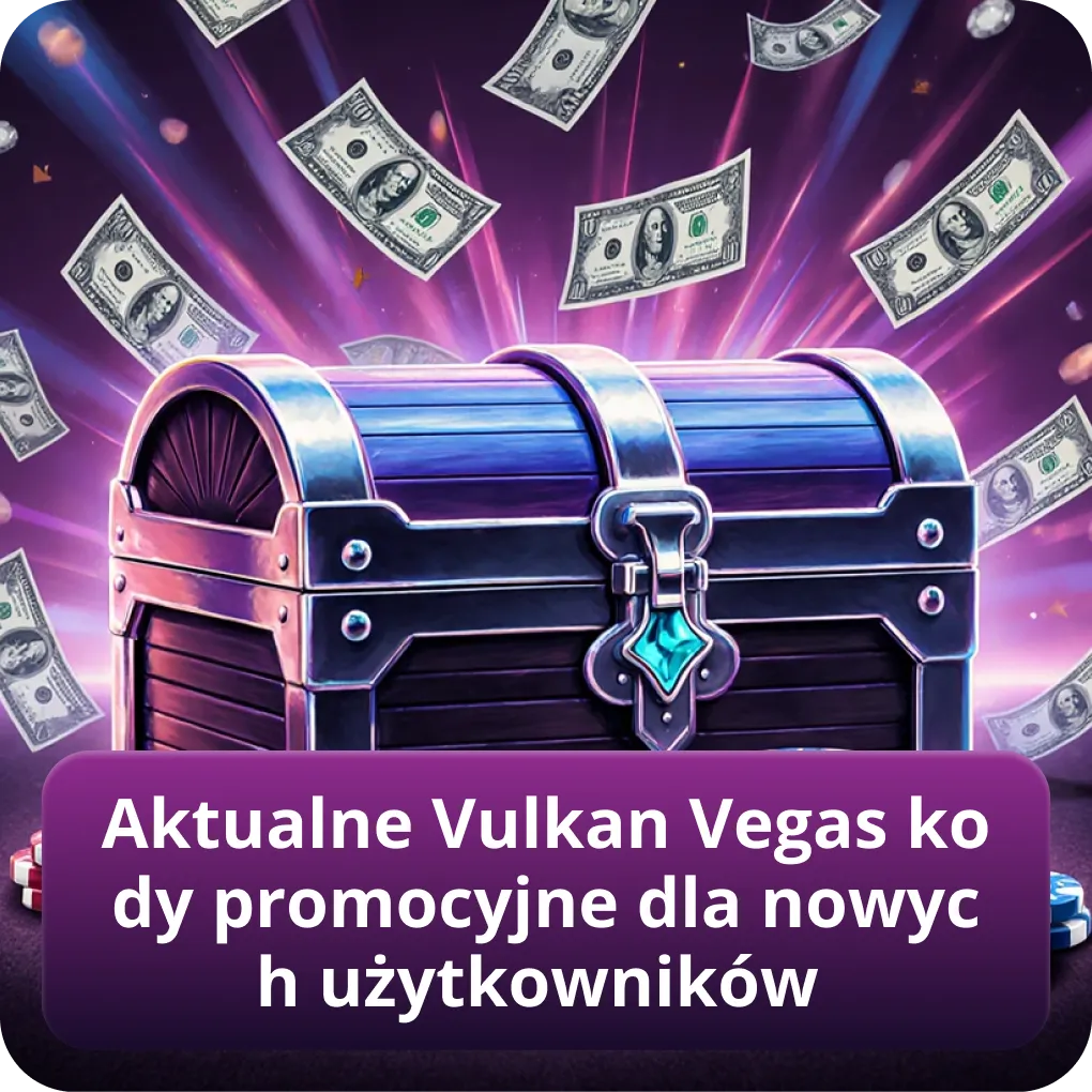 Aktualne Vulkan Vegas kody promocyjne dla nowych użytkowników
