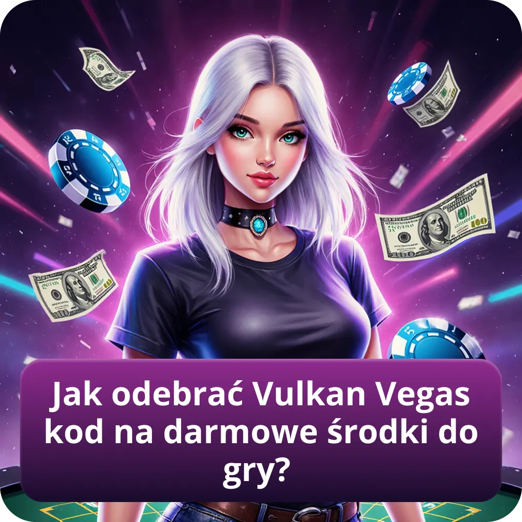 Jak odebrać Vulkan Vegas kod na darmowe środki do gry?