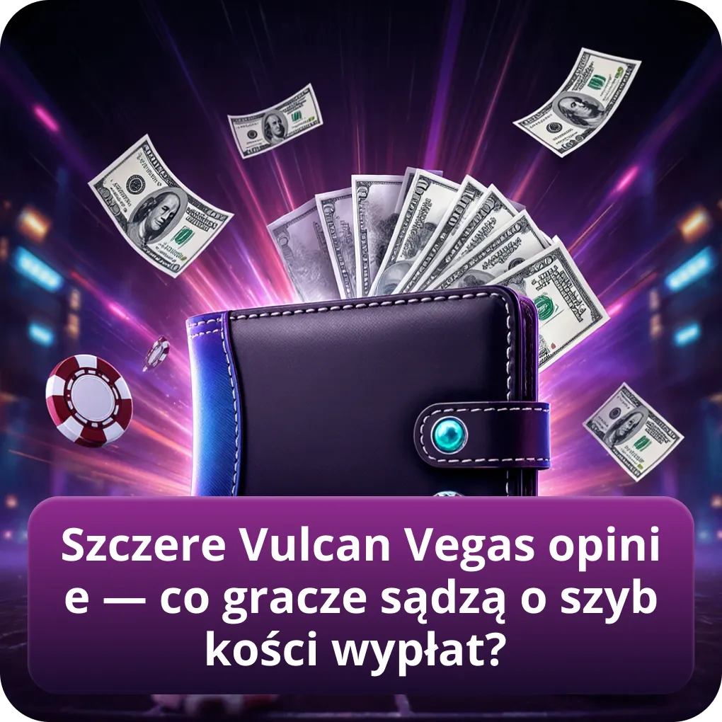 Szczere Vulcan Vegas opinie – co gracze sądzą o szybkości wypłat?